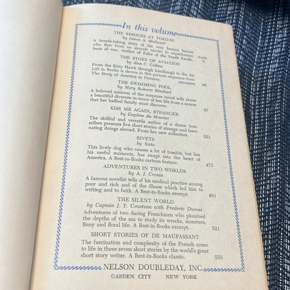 James A Michener The Bridge at Toko-ri Book 1953 606 pages Hardcover - Picture 6 of 8